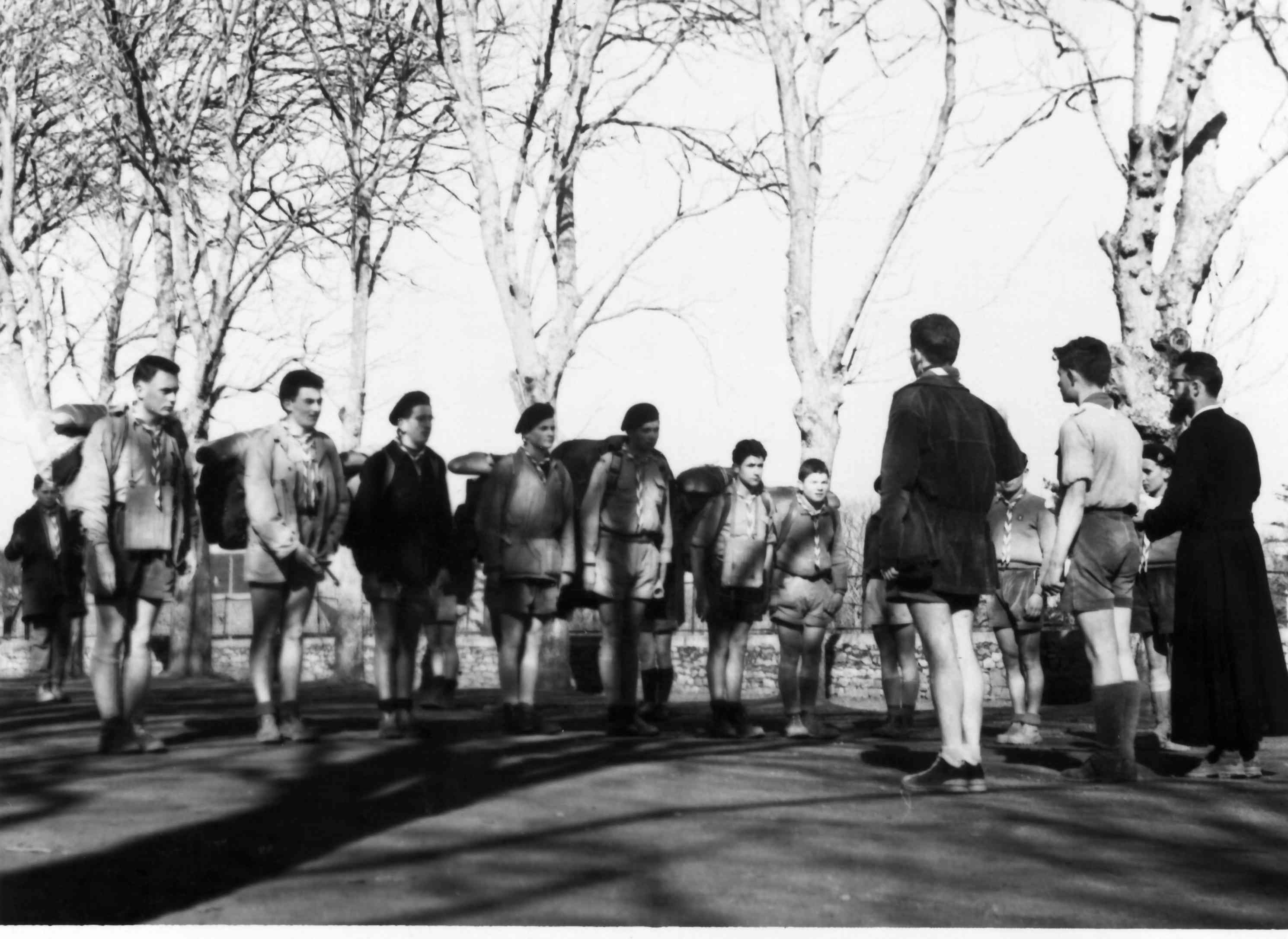 Départ en week-end, mars 1960 Départ en week-end, mars 1960