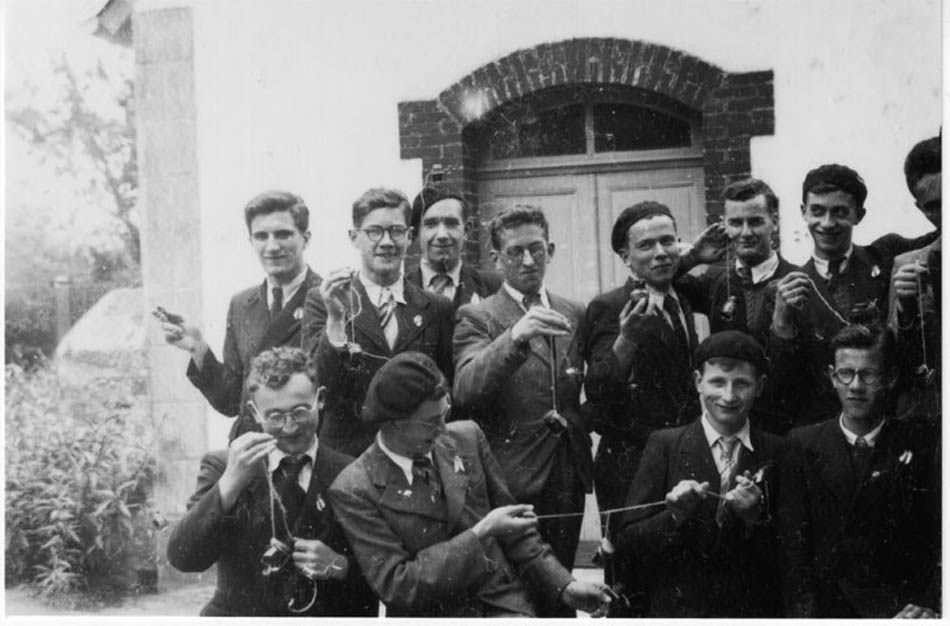 Les candidats au Bac, en 1942 Les candidats au Bac, en 1942